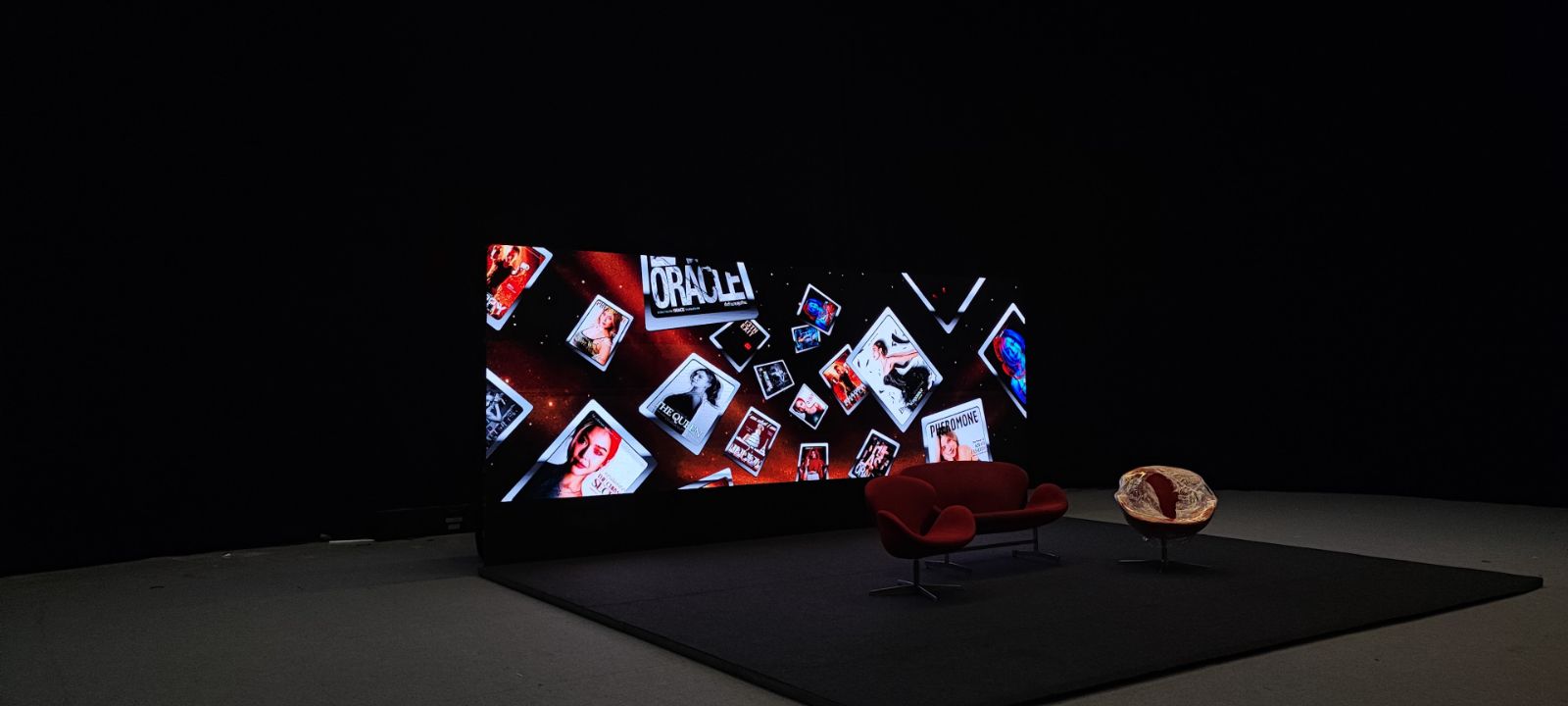 เช่าจอ LED งานถ่ายละคร Studio LED Backdrop