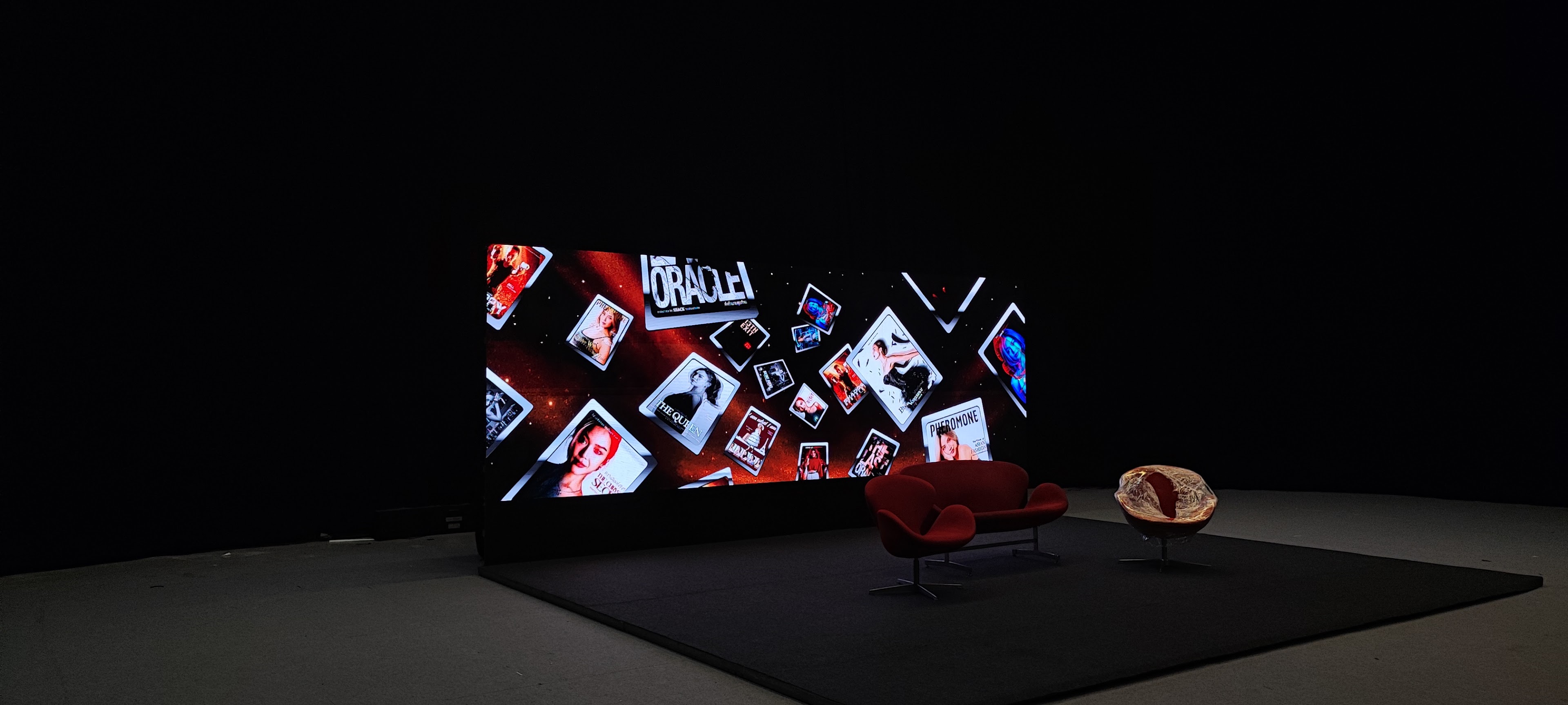 งานถ่ายละคร Studio LED backdrop